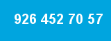 926 452 70 57 926 452 70 57